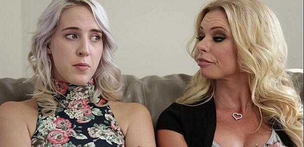  Teaching mom and step-daughter - Cadence Lux, Briana Banks, Sandy Fantasy